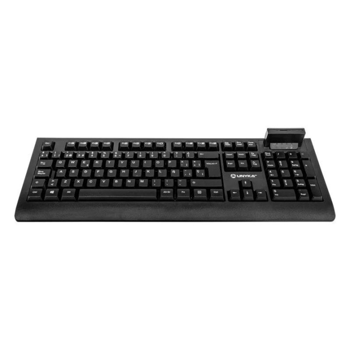 TECLADO + LECTOR UNYKA KB918 LECTOR INTELIGENTE TIPO PC/SC 2.0 DNIE SANITAR