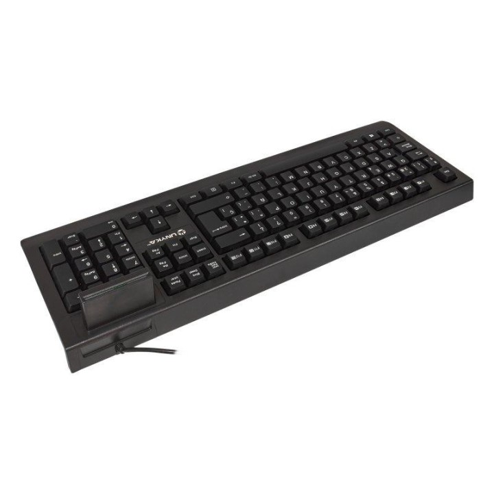 TECLADO + LECTOR UNYKA KB918 LECTOR INTELIGENTE TIPO PC/SC 2.0 DNIE SANITAR