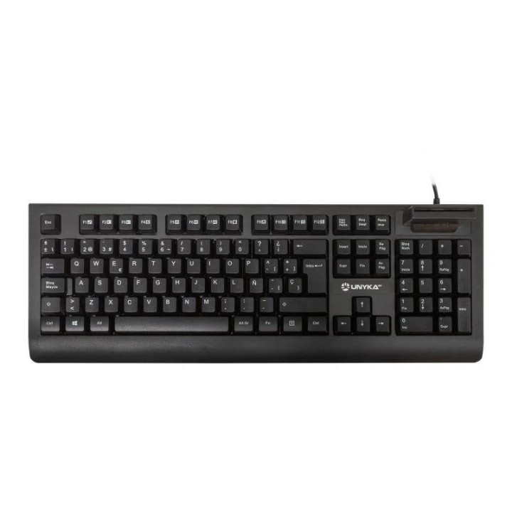 TECLADO + LECTOR UNYKA KB918 LECTOR INTELIGENTE TIPO PC/SC 2.0 DNIE SANITAR