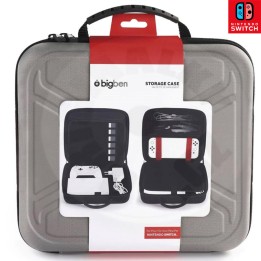 Bigben Funda Protectora Dura para Nintendo (SWITCHSTORCASEDGREY)
