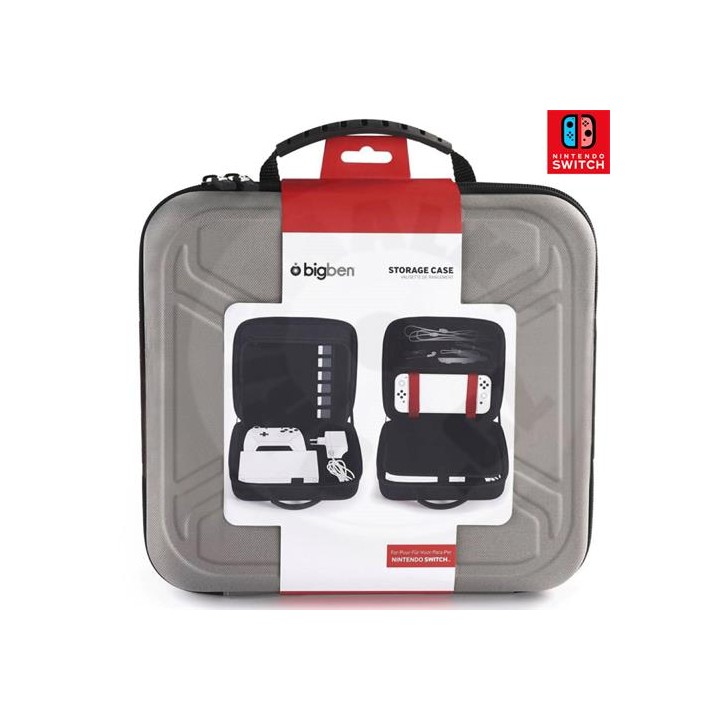 Bigben Funda Protectora Dura para Nintendo (SWITCHSTORCASEDGREY)