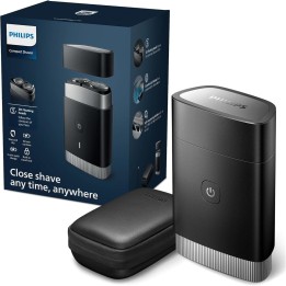 Philips PQ888/06 Afeitadora Compacta de Viaje Recargable, ConfortCut