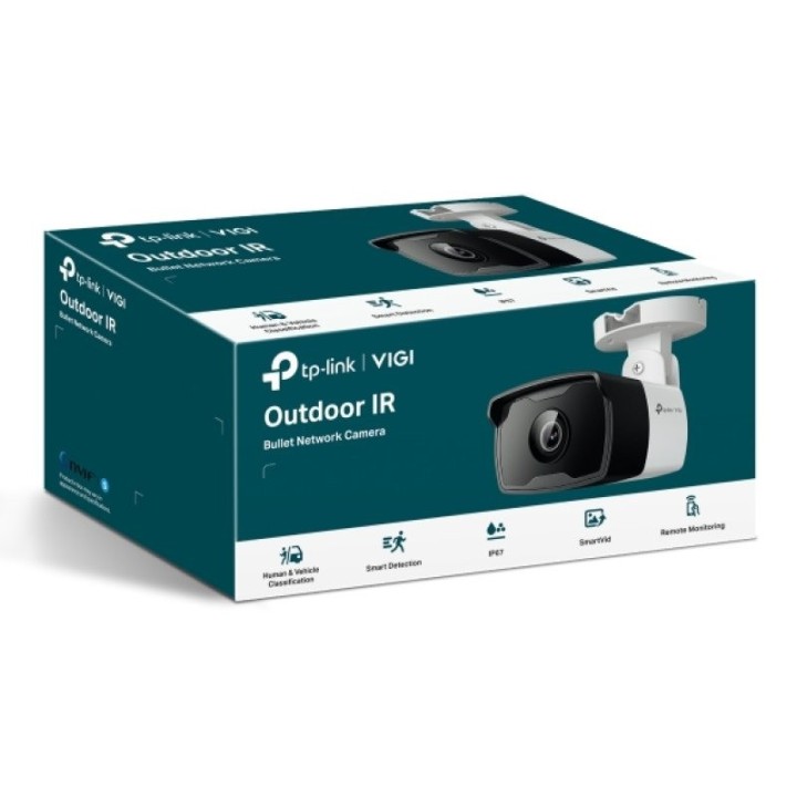 CAMARA IP TP-LINK VIGI BULLET EXTERIOR 3MP 2.8MM IR 30M IP67 POE