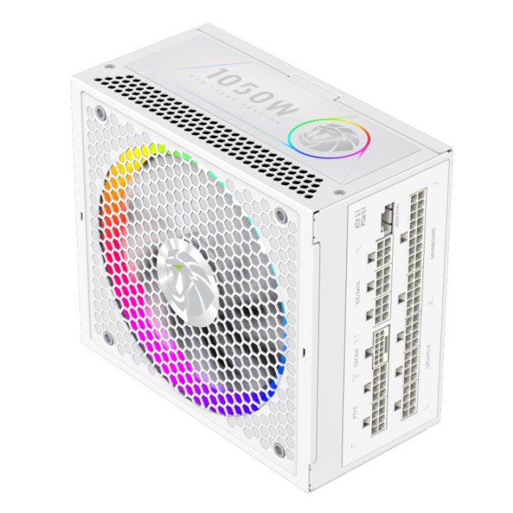 FUENTE DE ALIMENTACION GM RGB 1050W PRO FULL MODULAR 80+ GOLD ARGB WHITE