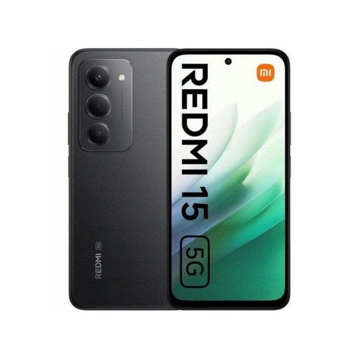 SMARTPHONE XIAOMI REDMI 15 6.9 4GB/128GB/50MP/NFC/5G BLACK