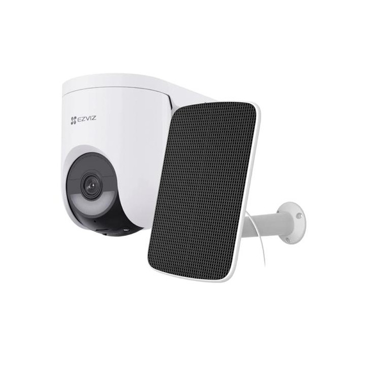 Ezviz HB8 LITE Cámara de Video Vigilancia 360º AOV 2k +Panel Solar 5W
