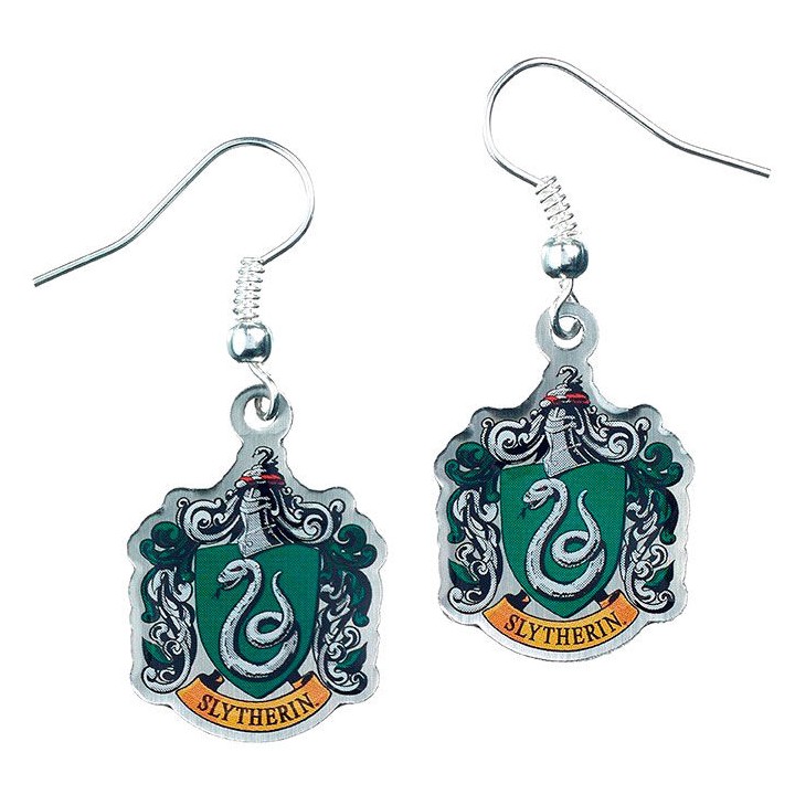 Pendientes Slytherin Crest Harry Potter