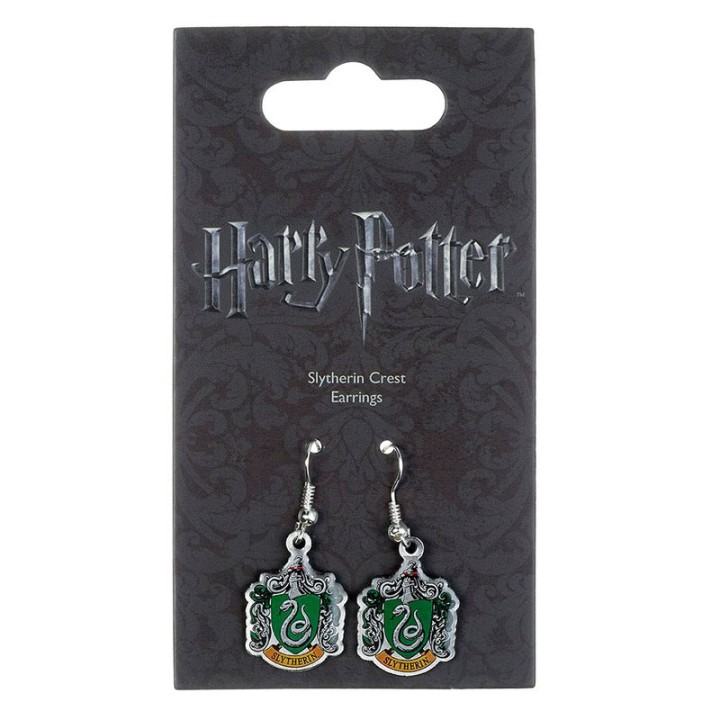 Pendientes Slytherin Crest Harry Potter