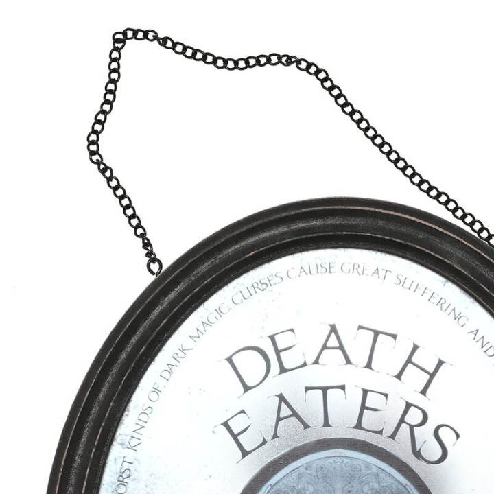 Placa Espejo Mortifago Dark Arts Harry Potter
