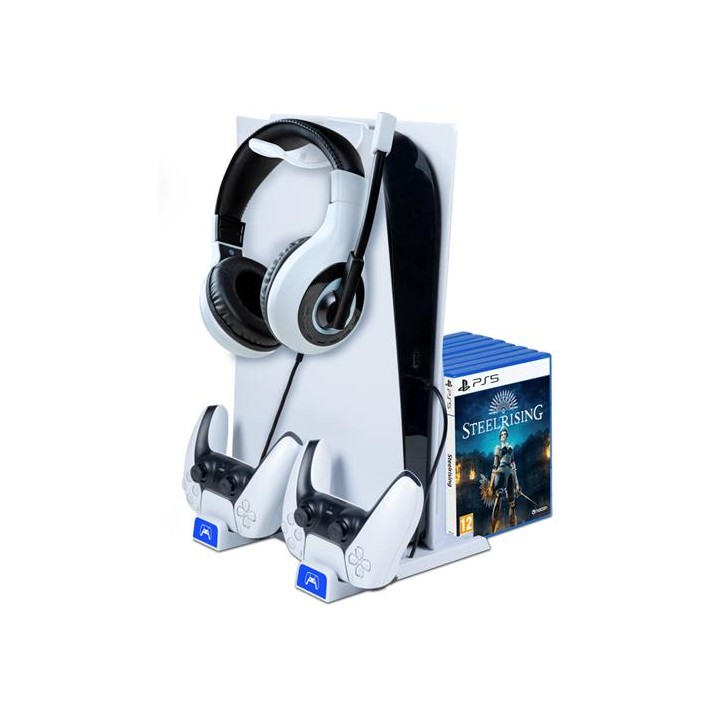 Nacon Soporte con cargador para mandos Playstation 5 (PS5SCHARGESTAND)