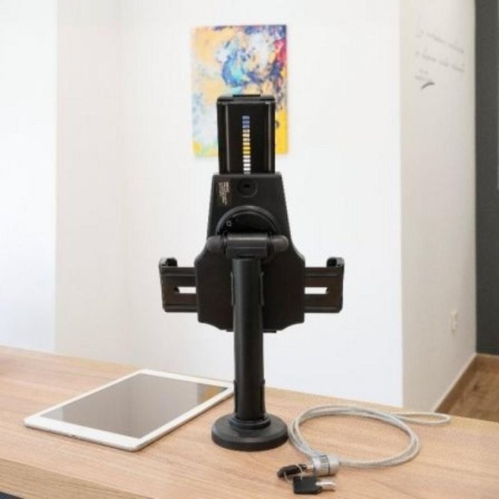 SOPORTE SOBREMESA TOOQ ANTIRROBO AJUSTABLE PARA TABLET 7.9-10.5 BLACK