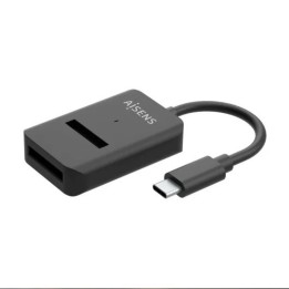 ADAPTADOR DOCK AISENS USB-C 3.1 - M.2 SATA/NVME BLACK