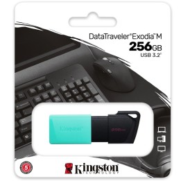 Memoria USB 256GB 3.2 Kingston Datatraveler Exodia M