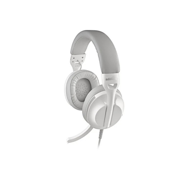 AURICULARES + MICROFONO NGS VOX805 USB-A/C WHITE