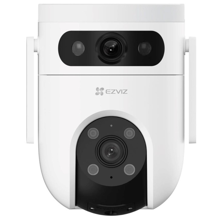 Ezviz H9C Cámara Seguridad Exterior Wifi con Doble Objetivo 2K, Sirena y Luz