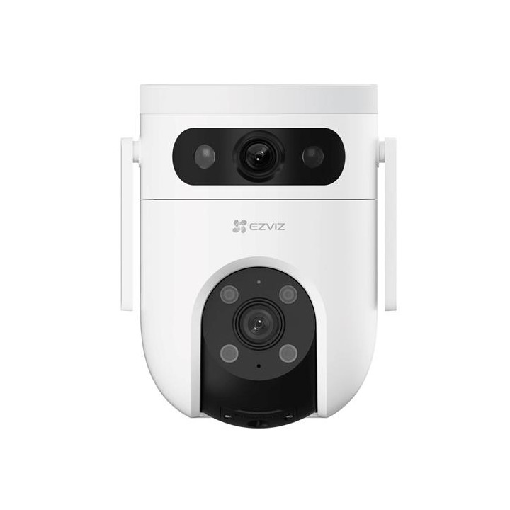 Ezviz H9C Cámara Seguridad Exterior Wifi con Doble Objetivo 2K, Sirena y Luz