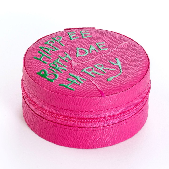 Caja de Joyeria Tarta de cumpleaños Happee Harry Potter
