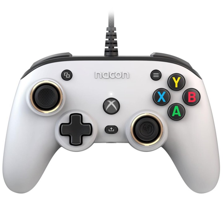 Nacon Pro Compact Mando Programable con licencia XBOX Blanco