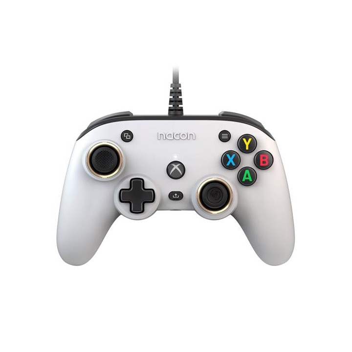 Nacon Pro Compact Mando Programable con licencia XBOX Blanco