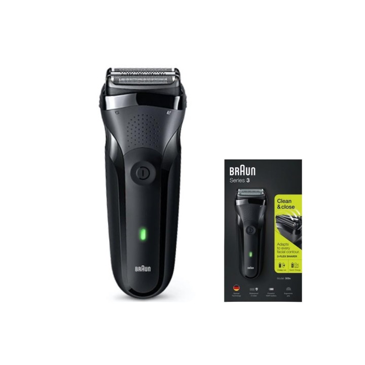 BRAUN Afeitadora 300S Series 3 Wet & Dry Recargable
