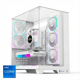 ORDENADOR GAMING INFINITY PRO WHITE RGB I7 14700K/32GB/SSD1TB NVME/R.LIQ/800W