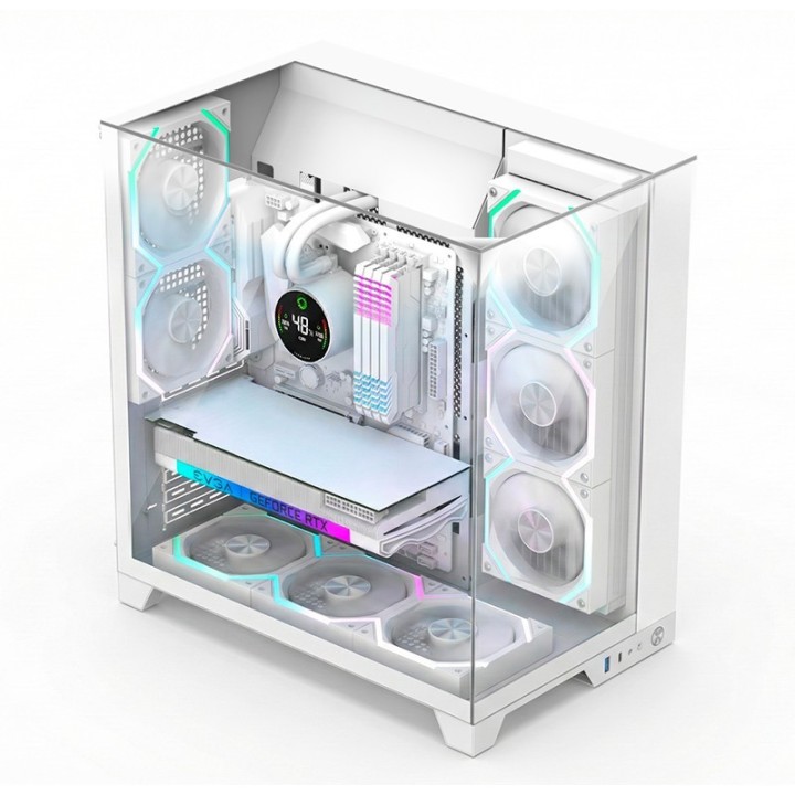 ORDENADOR GAMING INFINITY PRO WHITE RGB I7 14700K/32GB/SSD1TB NVME/R.LIQ/800W