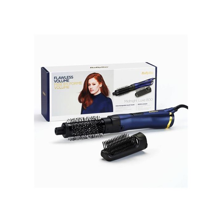 Babyliss AS84PE Cepillo de Aire Midnight Luxe 800W