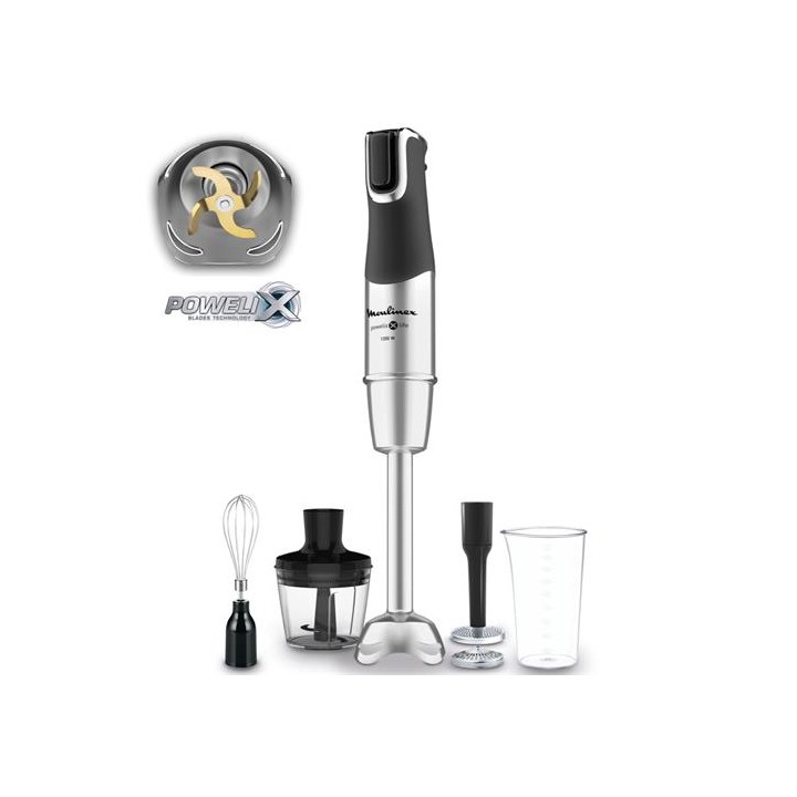 Moulinex DD95HD10 Batidora de Mano 1.200w con 4 Accesorios