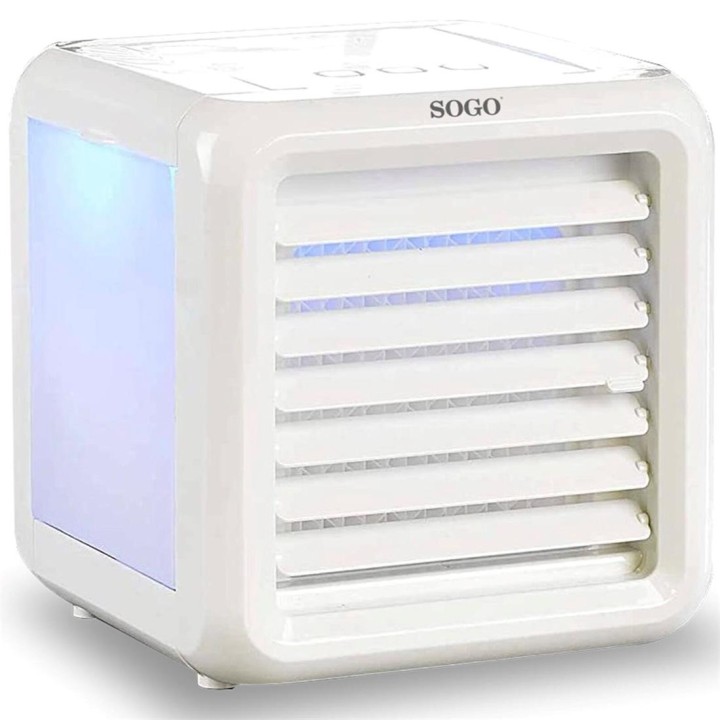 Sogo 2 in 1 Mini Climatizador de Aire Portátil 7W (AIR-SS-21085)