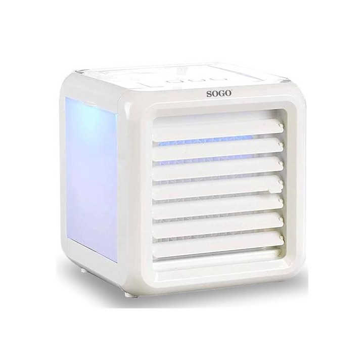 Sogo 2 in 1 Mini Climatizador de Aire Portátil 7W (AIR-SS-21085)