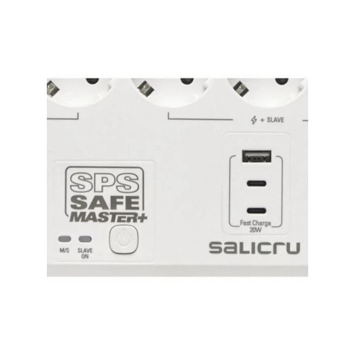 REGLETA SALICRU SPS SAFE MASTER+ 6 SCHUKO