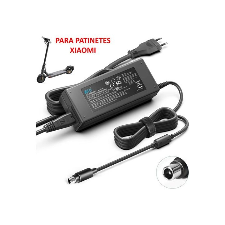 Cargador Compatible para patinetes Xiaomi 42v 2Amp