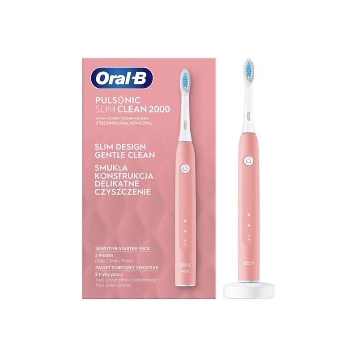 Braun Oral-B Pulsonic Slim Clean 2000 Rosa (S111.513.2)