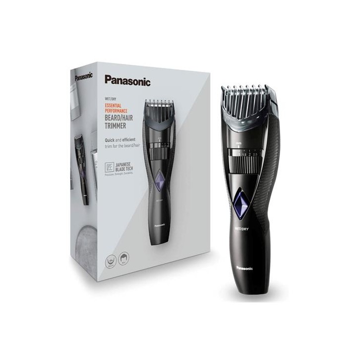 Panasonic ER-GB37-K503 Cortapelo y Barba Recargable Wet & Dry