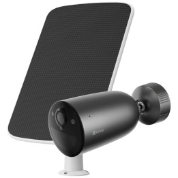Ezviz EB3 4G KIT Cámara Seguridad Exterior 2K con Batería, 4G y Panel Solar