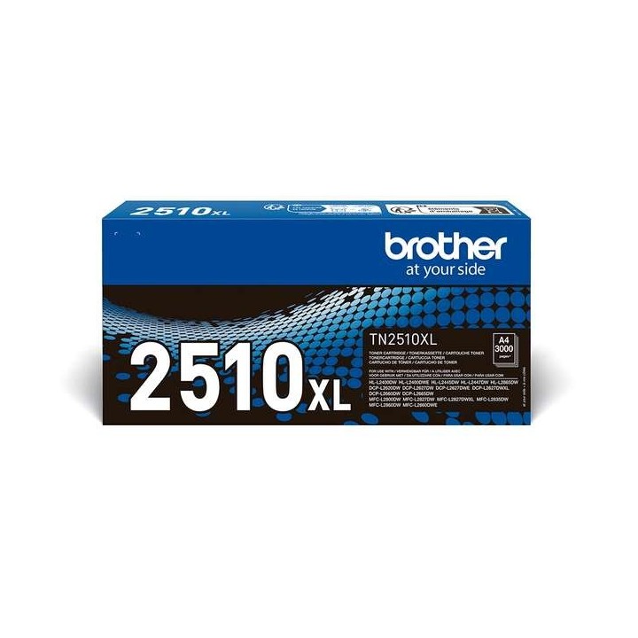 TONER BROTHER BLACK TN2510XL