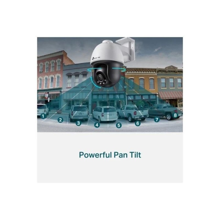 CAMARA IP TP-LINK VIGI PT EXTERIOR 4MP 4MM IR 30M POE