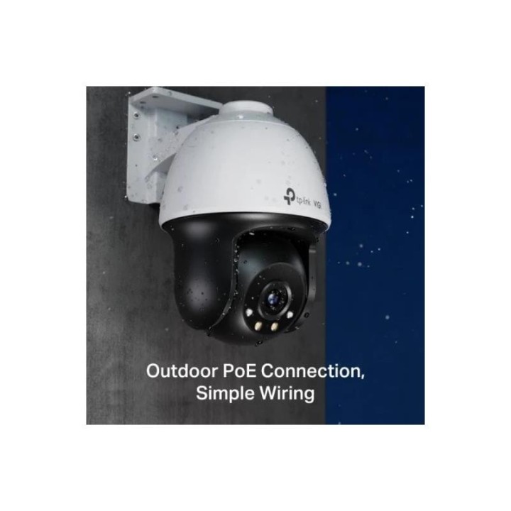 CAMARA IP TP-LINK VIGI PT EXTERIOR 4MP 4MM IR 30M POE