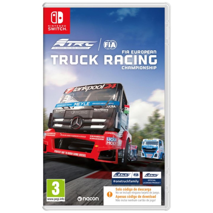 Nacon Fia European Truck Racing Championship - Juego para Switch