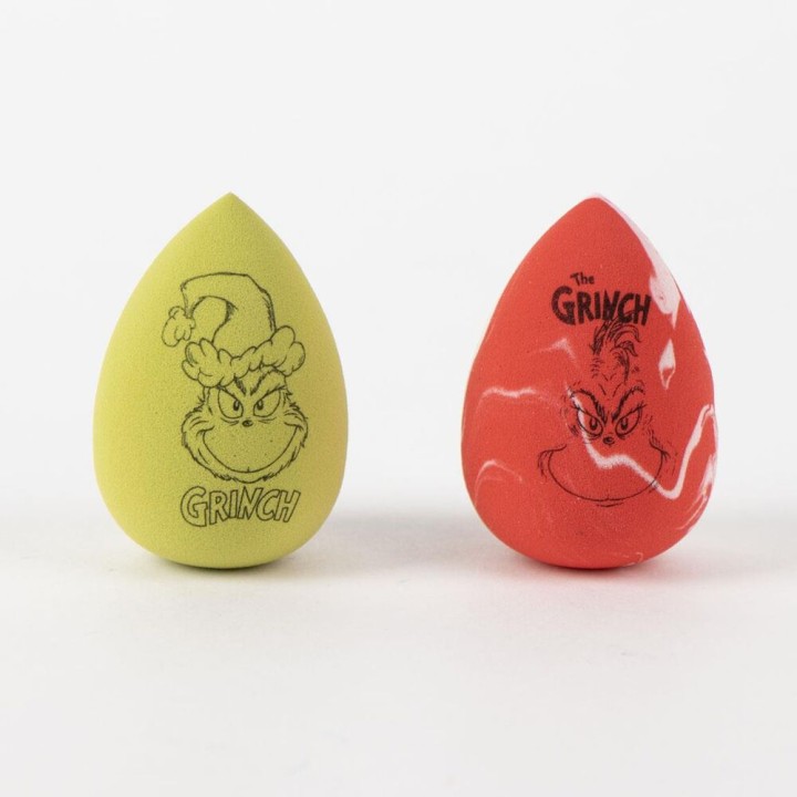 Blister 2 esponjas maquillaje El Grinch