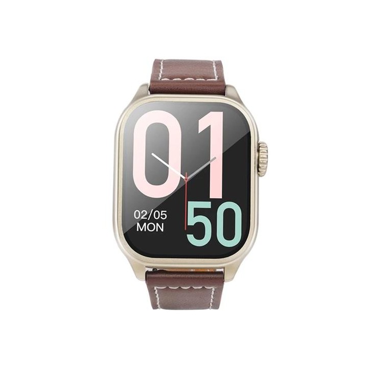 Hoco Y17 SmartWatch con llamadas Bluetooth Dorado
