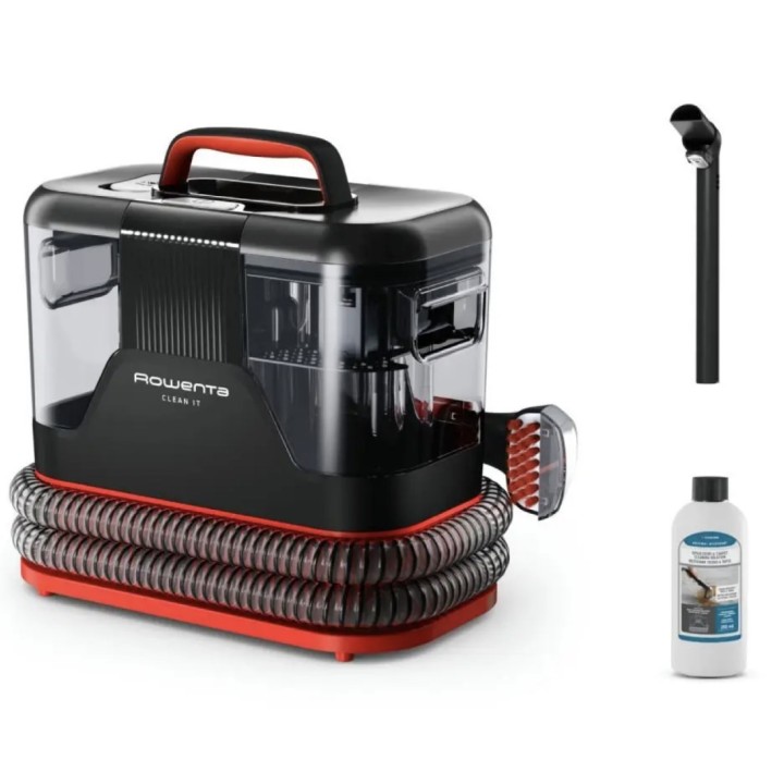Rowenta IN5012F0 Aspirador Tapicería 400W 1.8 Litros Negro y Rojo