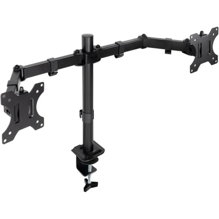 SOPORTE DE MESA TV/MONITOR TOOQ 17-27 2 BRAZOS BLACK