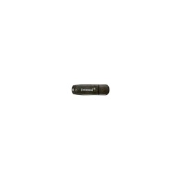 MEMORIA USB 2.0 INTENSO RAINBOW LINE NEGRO 16 GB 3502470