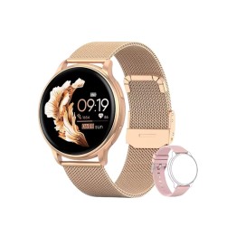 Blackview X30 Smartwatch con llamadas Bluetooth Dorado