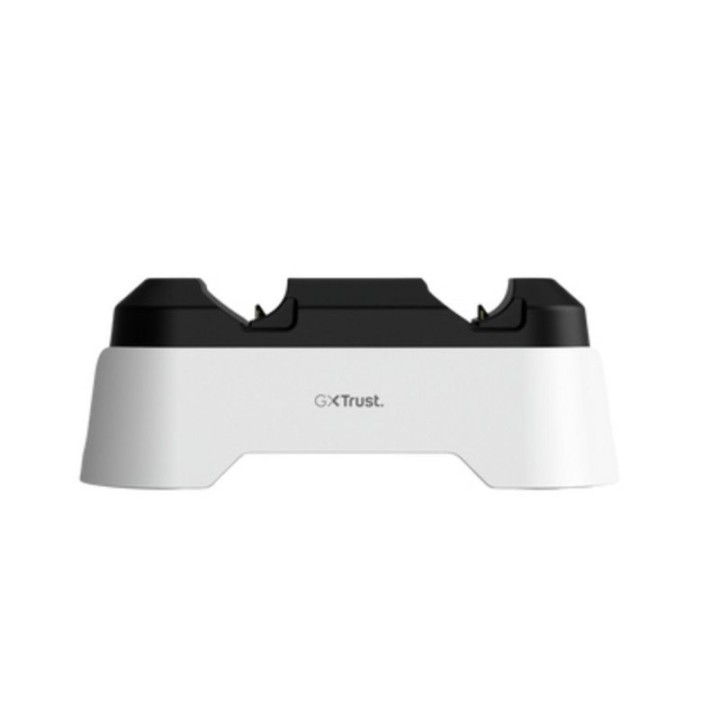 BASE DE CARGA TRUST GXT 228 PARA 2 MANDOS PS5 RGB BLACK/WHITE