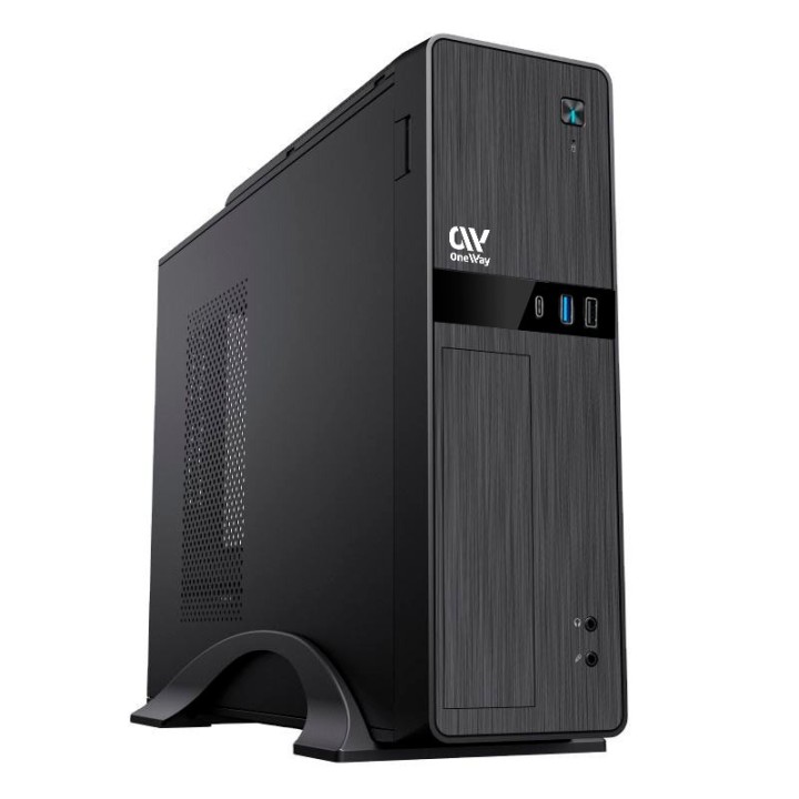 CAJA ORDENADOR ONEWAY POLARIS SLIM SFF + FUENTE USB-C USB-A + LECTOR TARJET