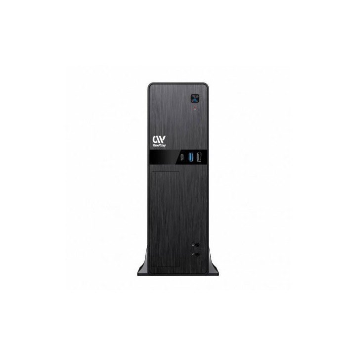 CAJA ORDENADOR ONEWAY POLARIS SLIM SFF + FUENTE USB-C USB-A + LECTOR TARJET