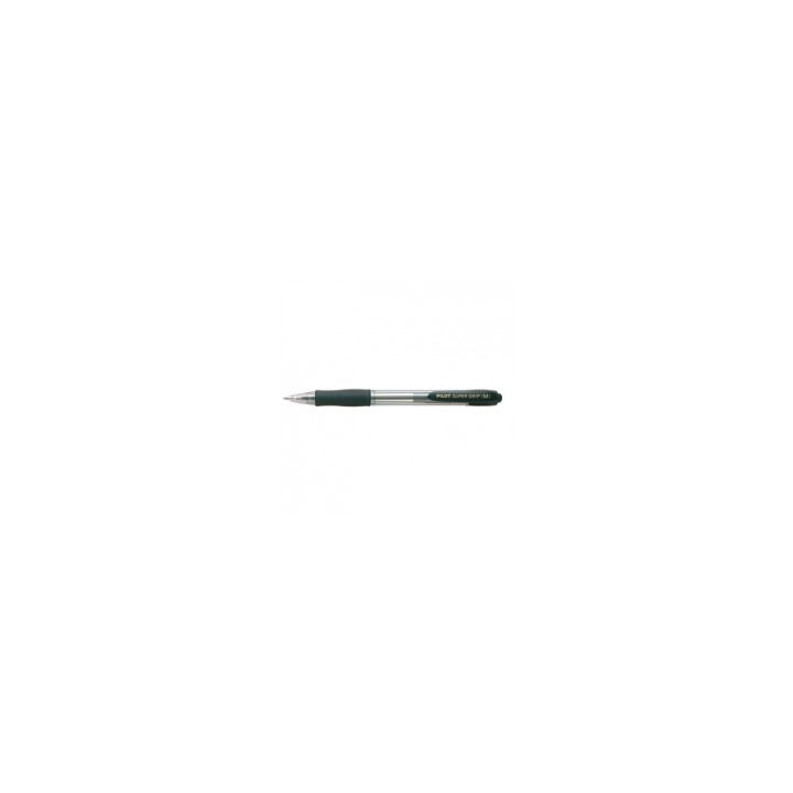 BOLIGRAFO RETRACTIL PILOT PUNTA 1MM SUPER GRIP NEGRO BG-GPM-NEG