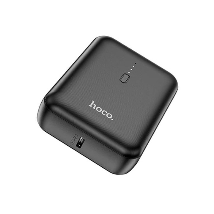 Powerbank 5.000 mAh salida USB-A, entrada USB-C Hoco J96 Negro